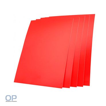 Обложки «глянец» красные, А4