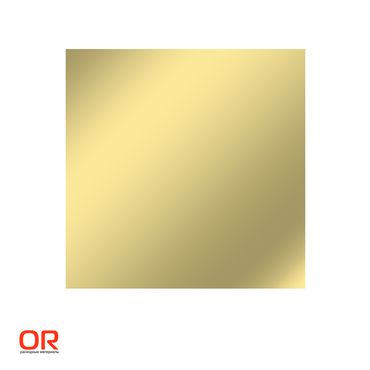 Фольга для трансферов на текстиль A17 Gold, 0,64 x 1,2 м