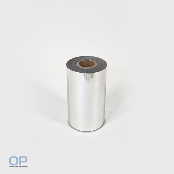 Фольга HX серия OР F888 Silver 120, серебро глянец, 100 мм x 120 м