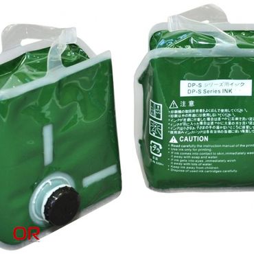 Краска OAT для DUPLO DP-S550/850 (DS 04LH) зеленая, 1000 мл