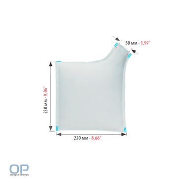 Фильтр увлажнения Technotrans Alpha D5 Aquapress, 230х220х50 мм
