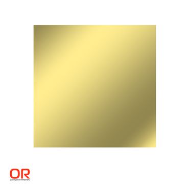 Фольга для трансферов на текстиль A02 Gold, 0,64 x 1,2 м