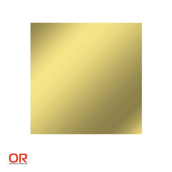 Фольга для трансферов на текстиль A101 Gold, 0,64 x 1,2 м