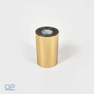 Фольга серия OР 507 Gold 105, классическое золото глянец, 100 мм x 120 м