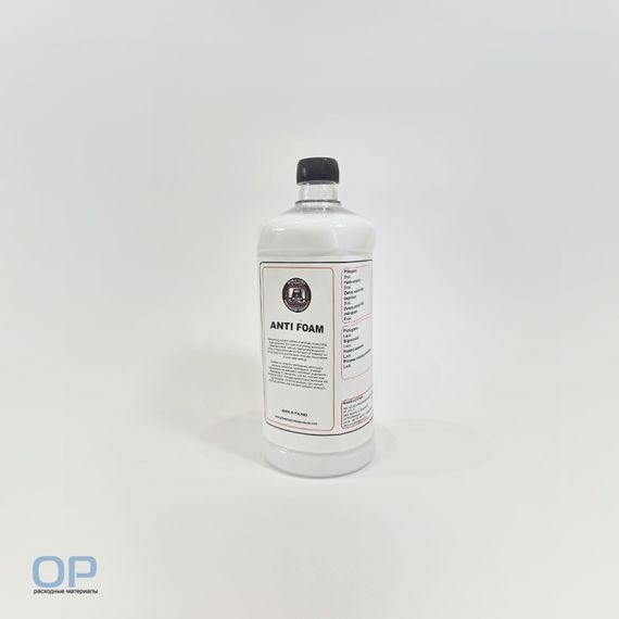 ANTI FOAM добавка в увлажняющий раствор для уменьшения вспенивания, 1 л