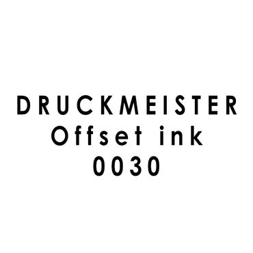 DRUCKMEISTER Offset ink 0030